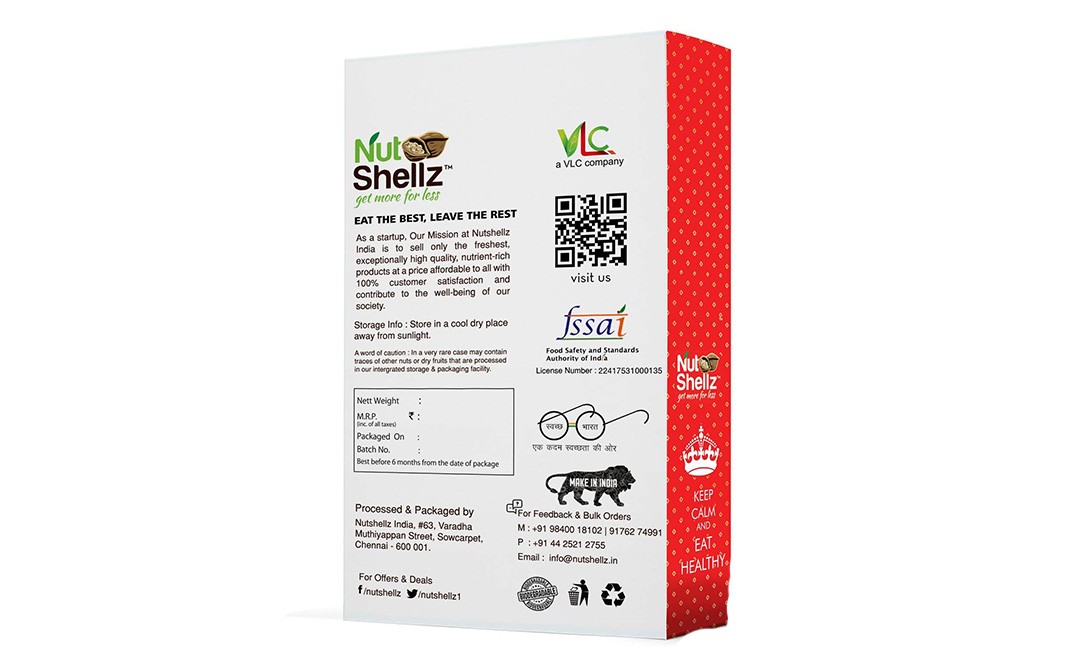 Nutshellz Cashew W-180    Box  2 kilogram